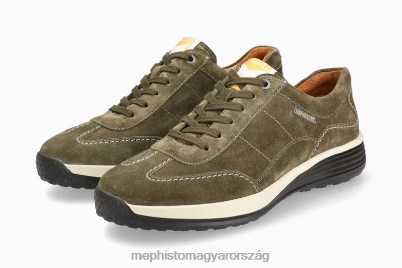 férfiak HL0DX460 Steve khaki Mephisto tornacipő