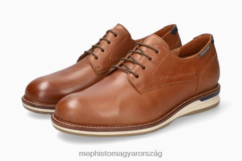 férfiak HL0DX464 falco perf mogyoró Mephisto ruha cipő