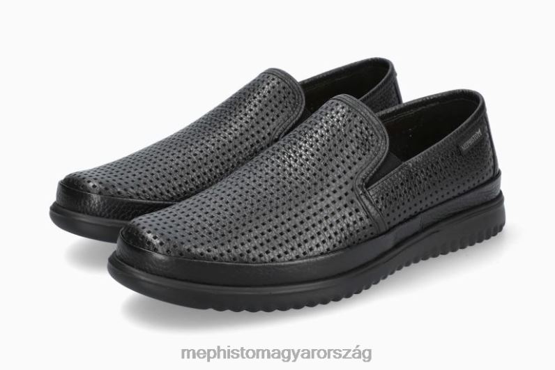 férfiak HL0DX470 tiago fekete Mephisto csússzon rá