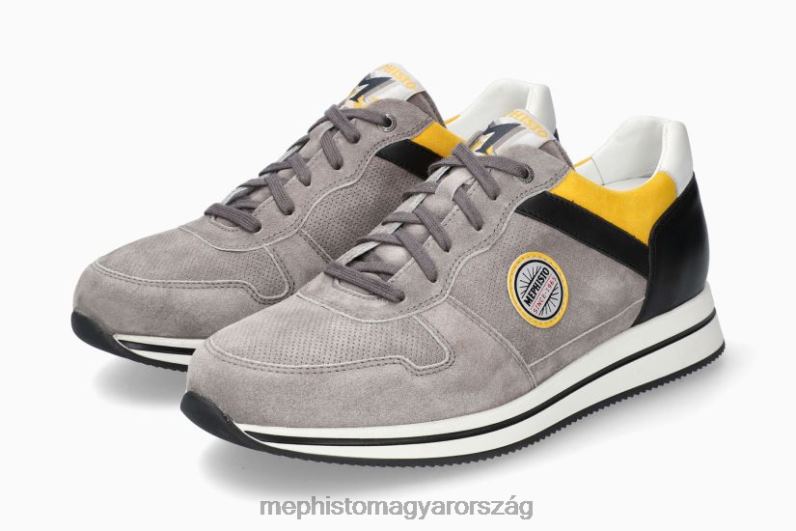 férfiak HL0DX472 garry szürke Mephisto tornacipő