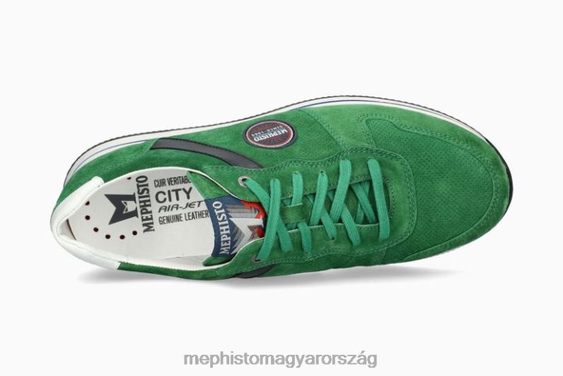 férfiak HL0DX485 garry zöld Mephisto tornacipő