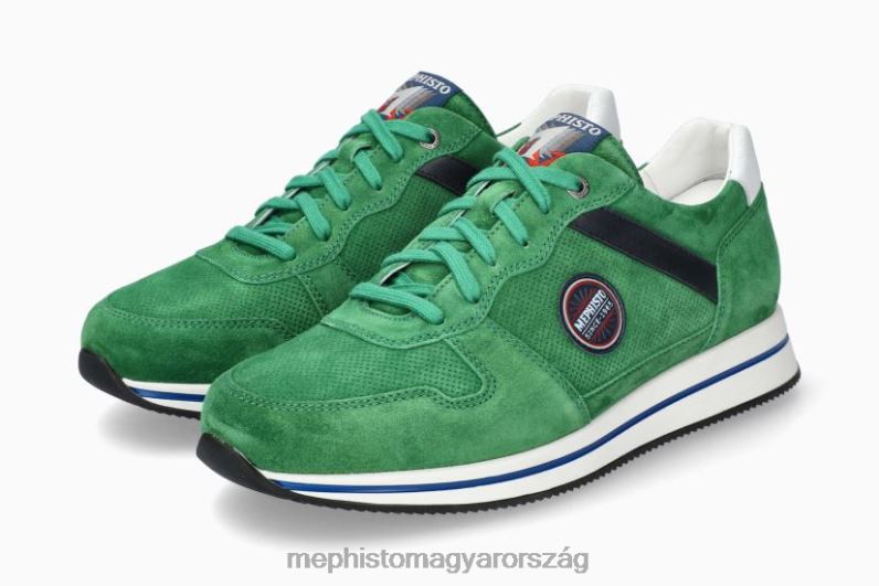 férfiak HL0DX485 garry zöld Mephisto tornacipő