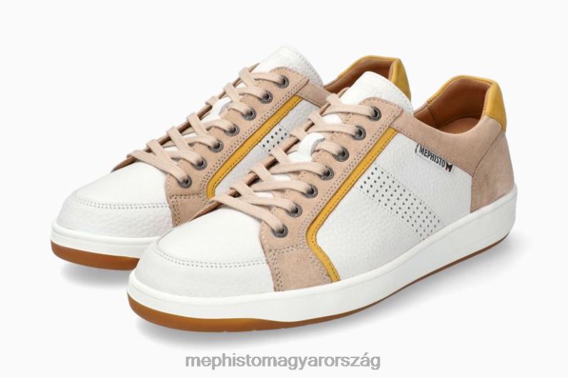 férfiak HL0DX498 Harrison fehér Mephisto tornacipő