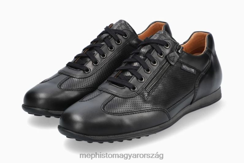 férfiak HL0DX502 Leon fekete Mephisto tornacipő