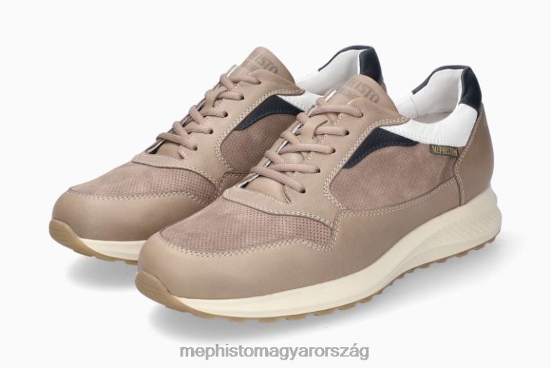 férfiak HL0DX504 davis világos szürkés Mephisto tornacipő