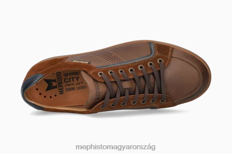 férfiak HL0DX509 Harrison dohány Mephisto tornacipő
