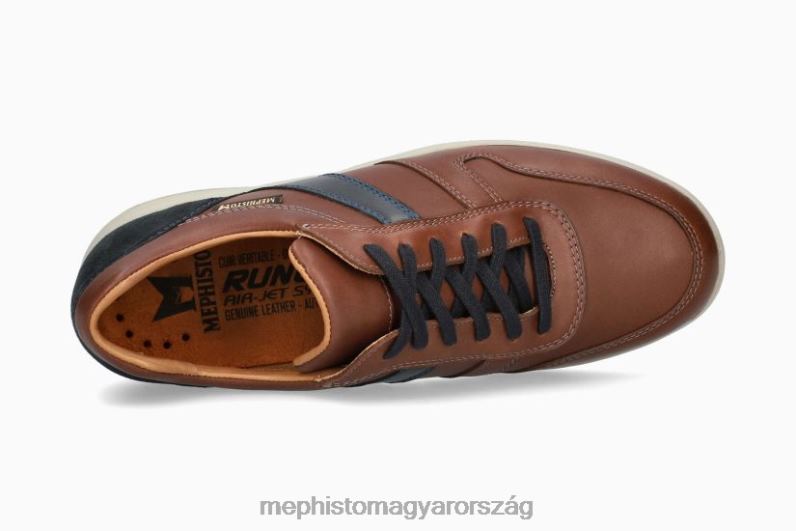 férfiak HL0DX513 vito gesztenye Mephisto tornacipő