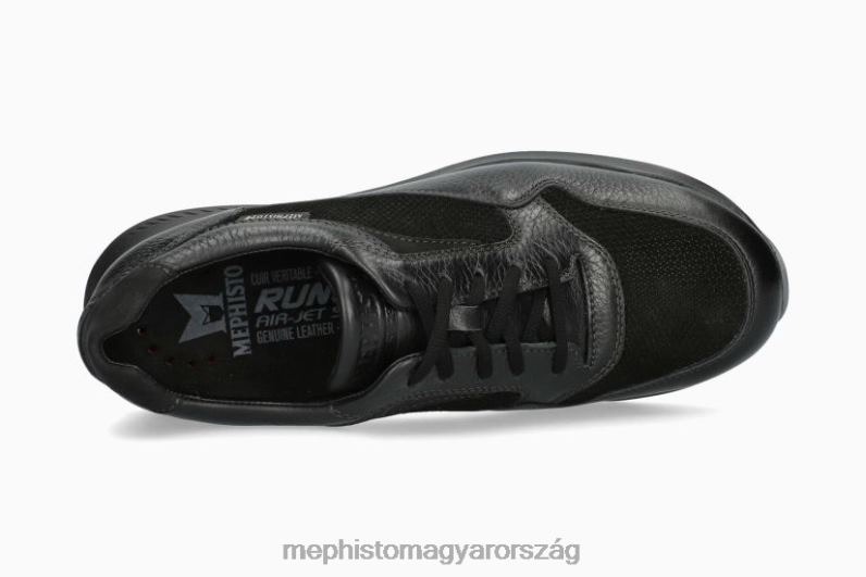 férfiak HL0DX515 davis fekete Mephisto tornacipő