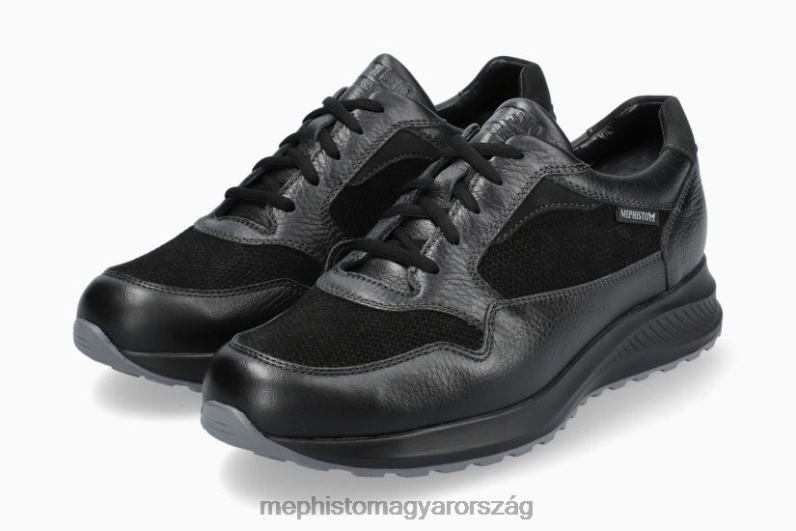 férfiak HL0DX515 davis fekete Mephisto tornacipő