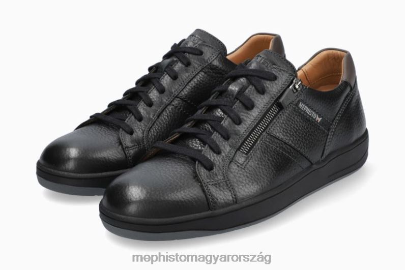 férfiak HL0DX516 Henrik fekete Mephisto tornacipő