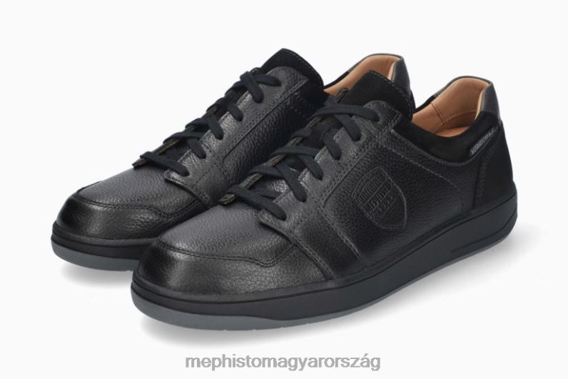 férfiak HL0DX518 hugh fekete Mephisto tornacipő