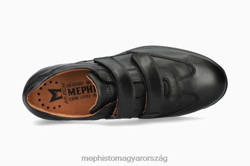férfiak HL0DX523 lorens fekete Mephisto tornacipő