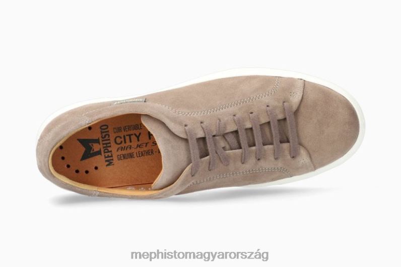 férfiak HL0DX529 Cristiano meleg szürke Mephisto tornacipő