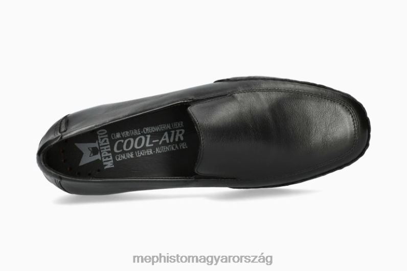 férfiak HL0DX537 edlef fekete Mephisto csússzon rá