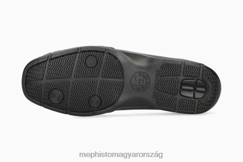 férfiak HL0DX537 edlef fekete Mephisto csússzon rá