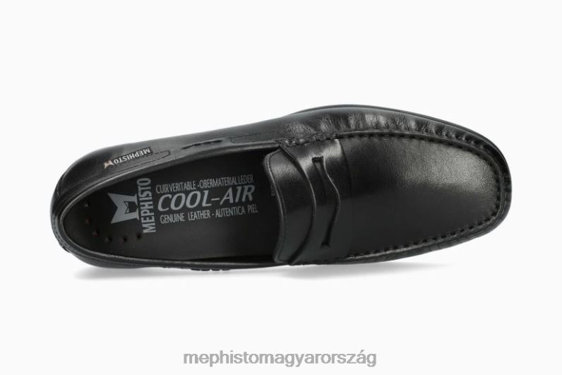 férfiak HL0DX545 alyon fekete Mephisto csússzon rá