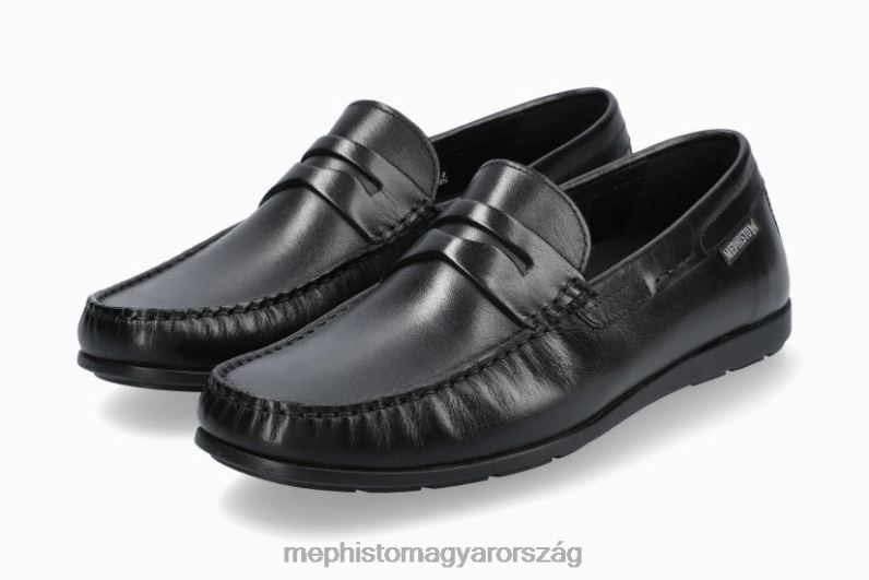 férfiak HL0DX545 alyon fekete Mephisto csússzon rá
