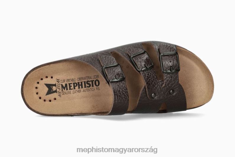 férfiak HL0DX569 zach fit sötétbarna Mephisto szandál