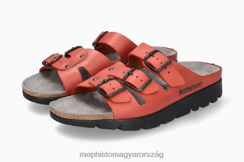 férfiak HL0DX570 zach fit piros Mephisto szandál