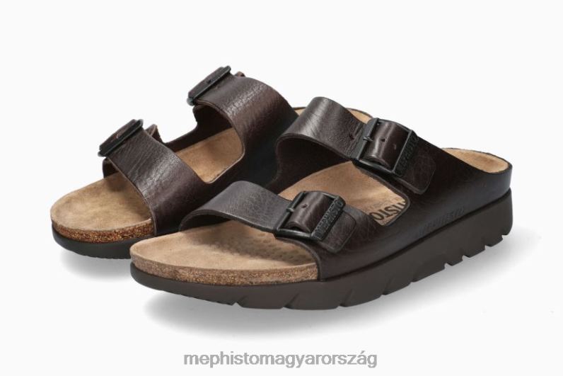 férfiak HL0DX571 zonder sötétbarna Mephisto szandál