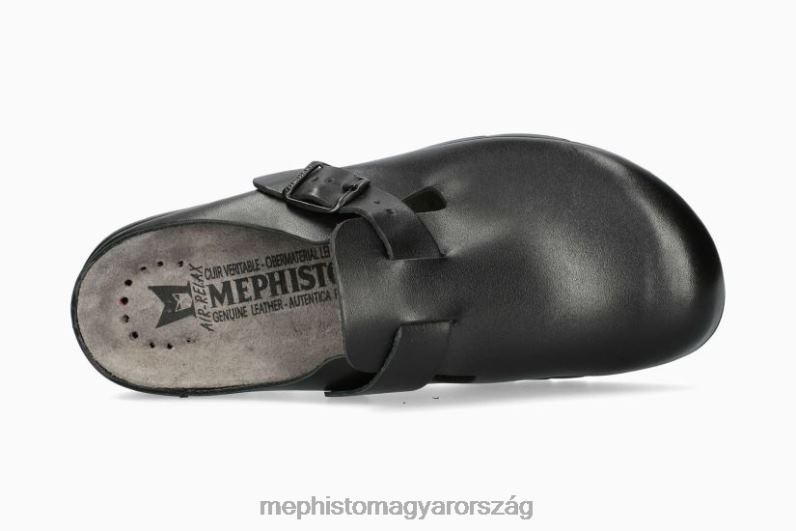 férfiak HL0DX573 zaverio fit fekete Mephisto szandál