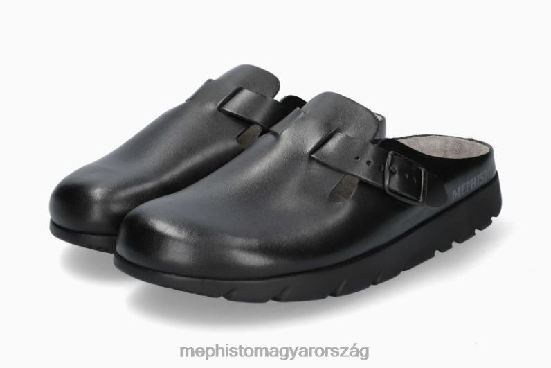 férfiak HL0DX573 zaverio fit fekete Mephisto szandál