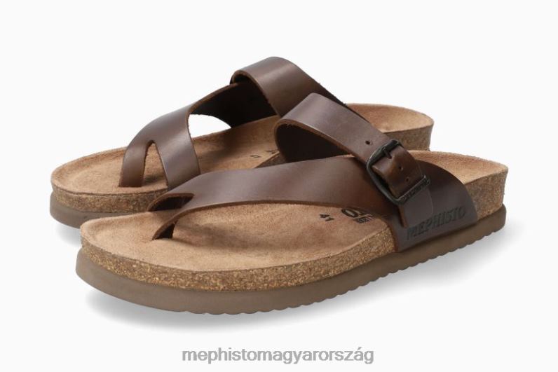 férfiak HL0DX579 niels sötétbarna Mephisto szandál