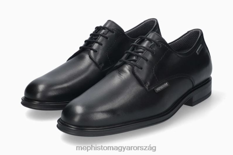 férfiak HL0DX581 Keaton mt fekete Mephisto ruha cipő