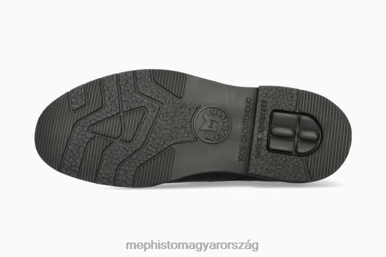 férfiak HL0DX591 marlon fekete Mephisto ruha cipő