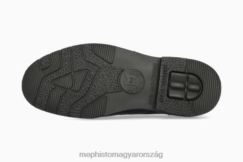 férfiak HL0DX596 phoebus fekete Mephisto ruha cipő