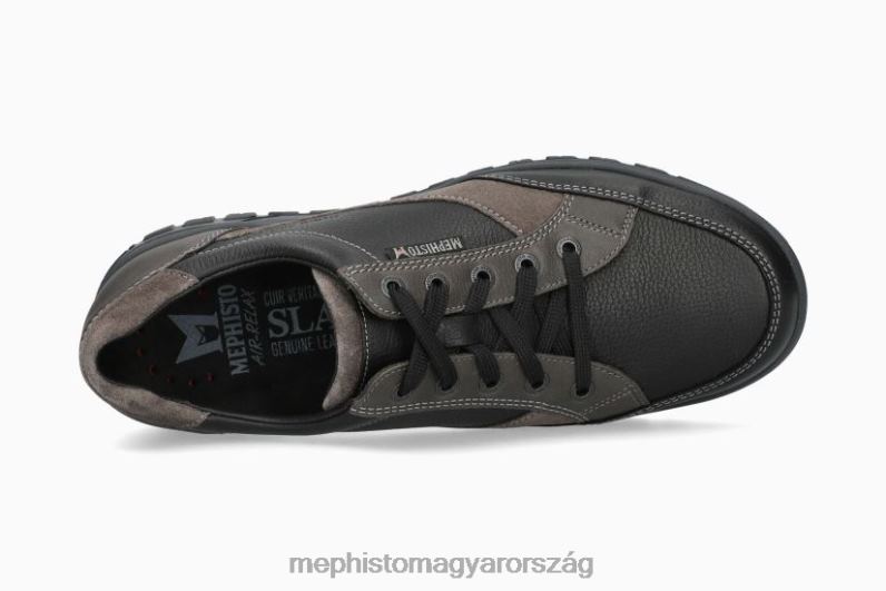 férfiak HL0DX599 paco fekete Mephisto tornacipő