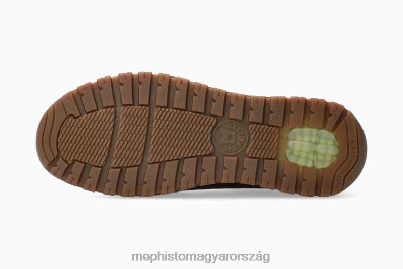 férfiak HL0DX601 paco sötétbarna Mephisto tornacipő