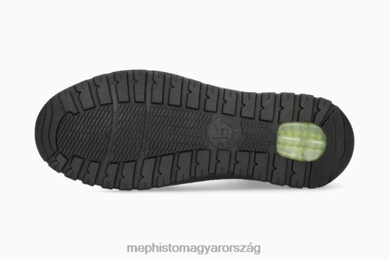 férfiak HL0DX606 pitt fekete Mephisto tornacipő