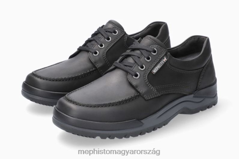férfiak HL0DX607 Károly fekete Mephisto tornacipő
