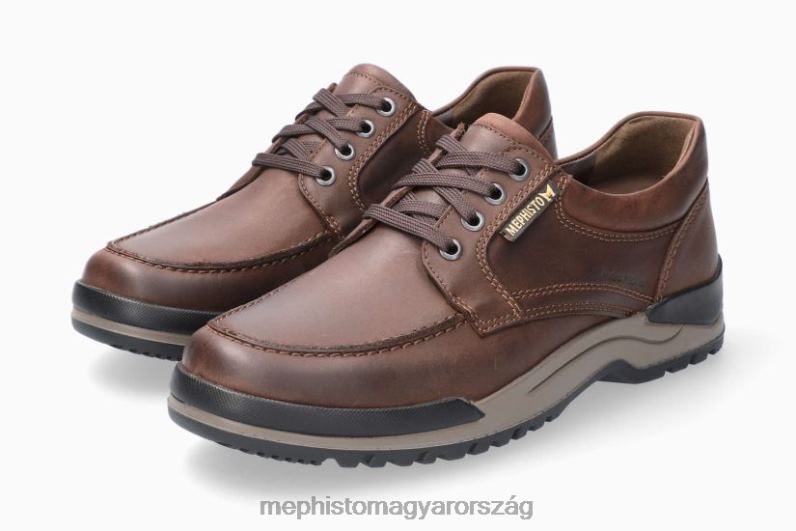 férfiak HL0DX608 Károly sötétbarna Mephisto tornacipő