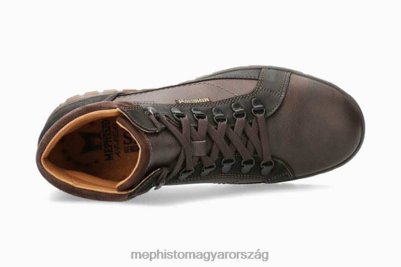 férfiak HL0DX609 pitt sötétbarna Mephisto tornacipő