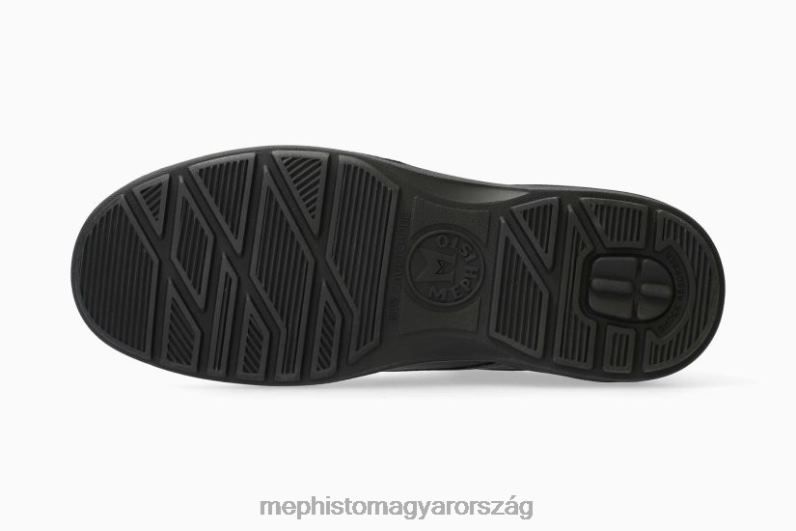 férfiak HL0DX629 douk fekete Mephisto tornacipő