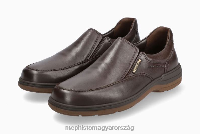 férfiak HL0DX630 davy sötétbarna Mephisto csússzon rá