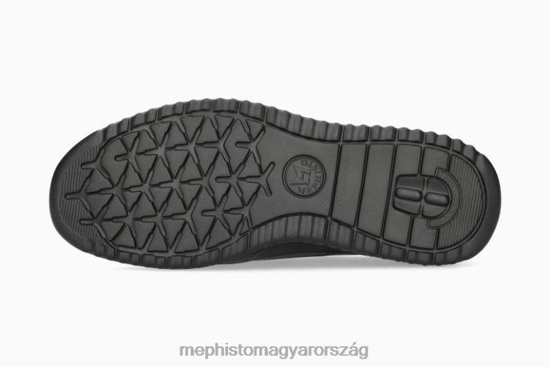 férfiak HL0DX633 kettő fekete Mephisto csússzon rá