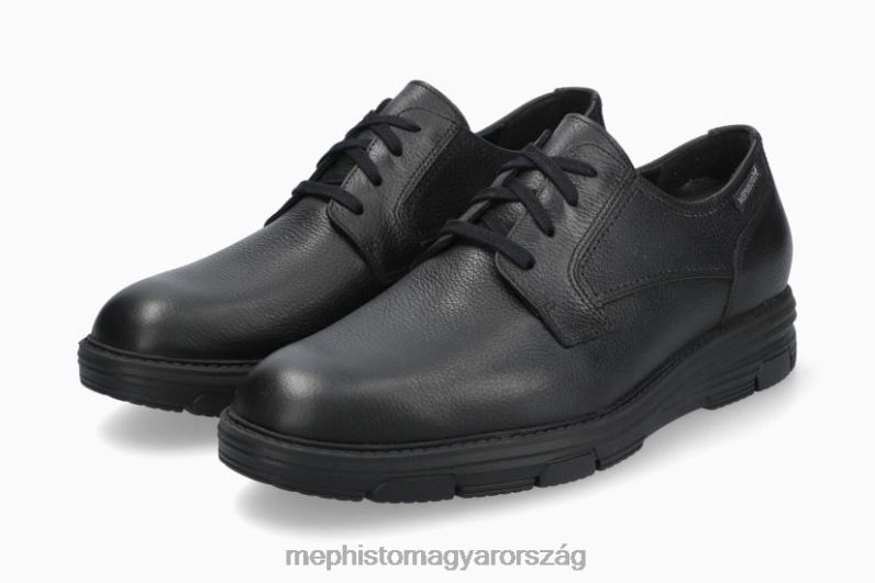 férfiak HL0DX634 cedrik fekete Mephisto tornacipő