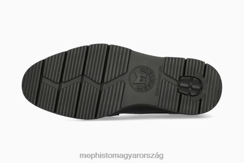 férfiak HL0DX634 cedrik fekete Mephisto tornacipő