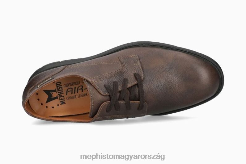 férfiak HL0DX635 cedrik sötétbarna Mephisto tornacipő