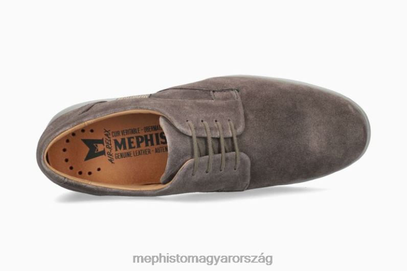 férfiak HL0DX636 valerio sötétszürke Mephisto tornacipő