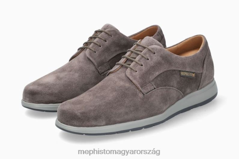 férfiak HL0DX636 valerio sötétszürke Mephisto tornacipő