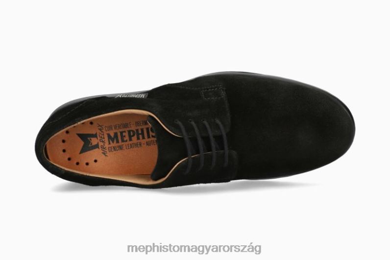 férfiak HL0DX639 valerio fekete Mephisto tornacipő