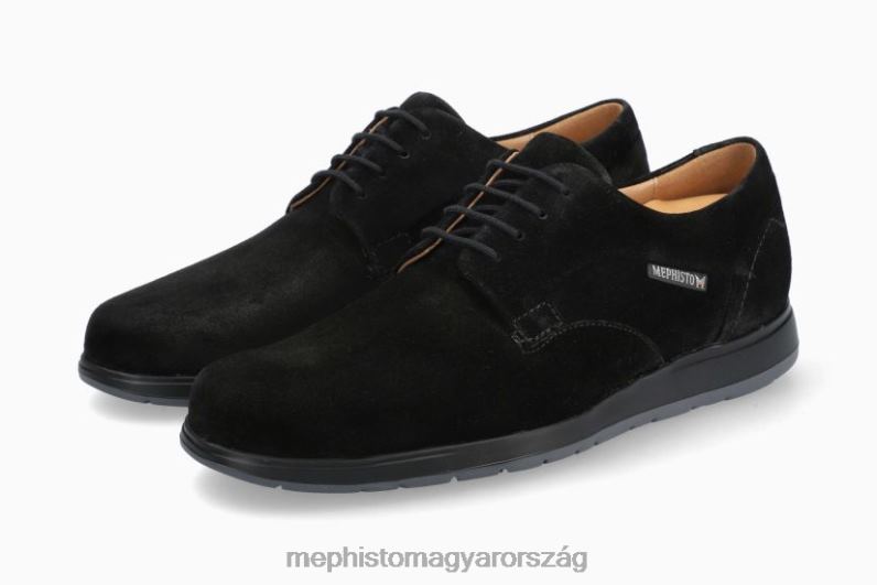 férfiak HL0DX639 valerio fekete Mephisto tornacipő