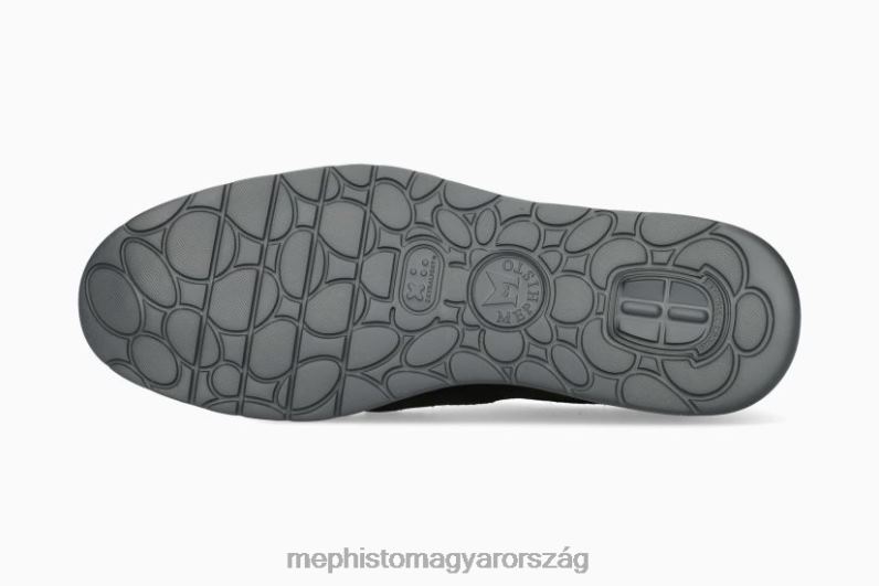 férfiak HL0DX639 valerio fekete Mephisto tornacipő