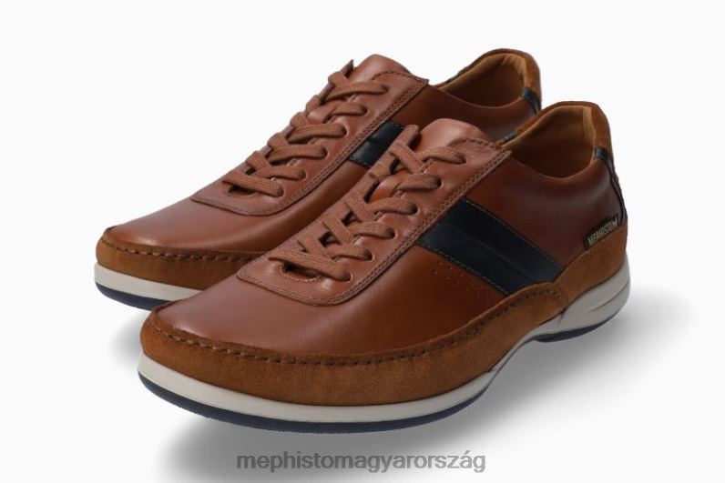 férfiak HL0DX646 renzo mogyoró Mephisto tornacipő