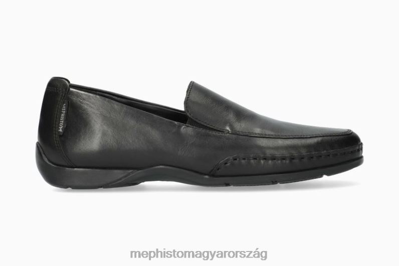 férfiak HL0DX537 edlef fekete Mephisto csússzon rá
