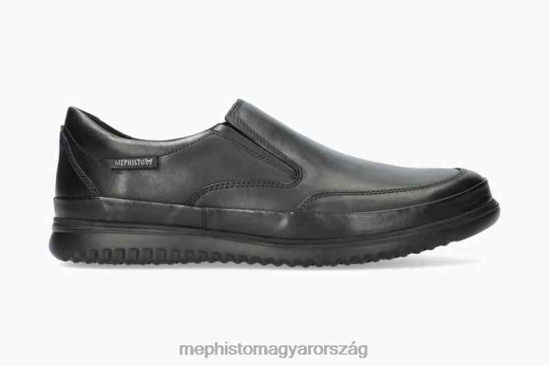 férfiak HL0DX633 kettő fekete Mephisto csússzon rá